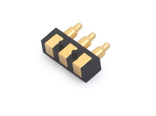 3 Pin Plated Gold Pogo Pin Connector