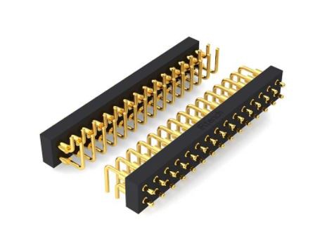 30-nastainen oikeakulmainen Pogo Pin -liitin