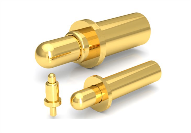 Kullattu jousitettu Pogo Pin