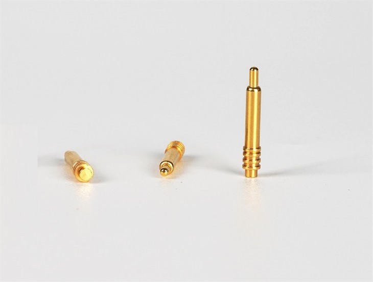 Kullattu suora neula Pogo Pin