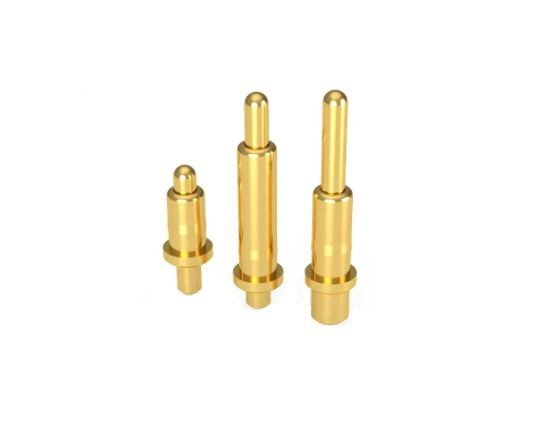 Sisäänvedettävä jousikuormitettu kullattu Pogo Pin