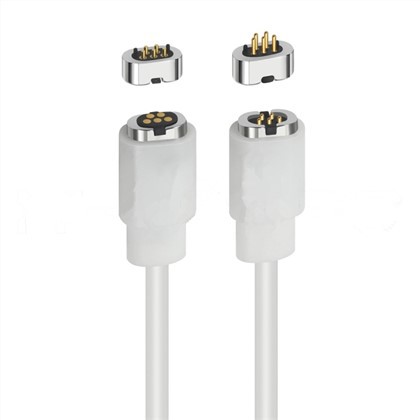 5-nastainen magneettiliitin Pogo Pin -latauskaapeli