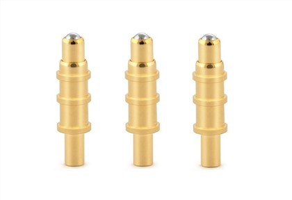 Jousikuormitettu Ballpoint Pogo Pin -liitin