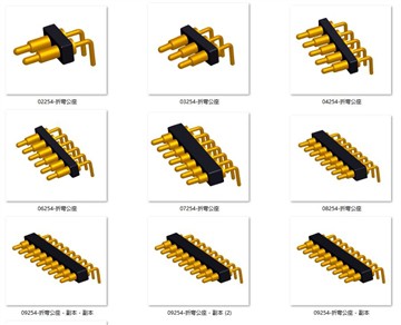 Oikea Angel spring pogo pin liitin